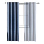 Cortina Blackout 100% - 140 x 220cm - Textura Lino